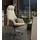 aea Design Büro Schreibtisch Tisch Sessel Einrichtung Ecktisch mit Stuhl 2tlg. Neu - Weiß