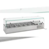 CombiSteel Kühlaufsatzvitrine 2000 mm für 10 x 1/4 GN