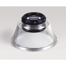 Kaiser Fototechnik 2332 Vergrößerungsglas 10x Schwarz, Transparent