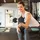 Homcom Hexagon Kurzhanteln Gusseisen 2 x 6 kg schwarz