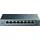 TP-Link TL-SG108 8-Port Gigabit Switch (Plug-and-Play, 8* RJ-45 LAN Ports, Metallgehäuse, IGMP-Snooping, unmanaged, lüfterlos) blau metallic