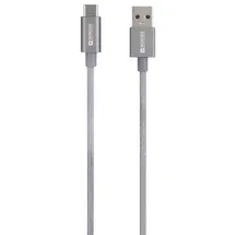 SKROSS USB-A auf USB-C 1,2 m Grau