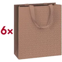 Stewo 6 STEWO Geschenktüten Anaya rosa 18,0 x 21,0
