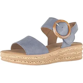 Gabor Plateau-Sandaletten Damen Blau 39