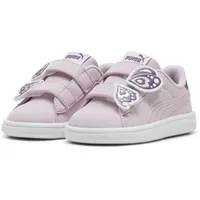 Puma Smash 3.0 BUTTERFLY Baby-Sneaker mit Klettverschluss 03 - grape mist/crushed berry/puma white 21