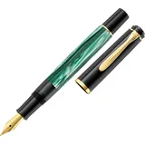 Pelikan Füllhalter M200 (Grün-Marmoriert, 1 x)