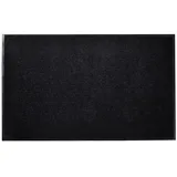 vidaXL Fußmatte PVC Schwarz 90x150 cm