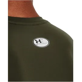 Under Armour HeatGear kurzarm Funktionsshirt Herren 390 marine od green/white M