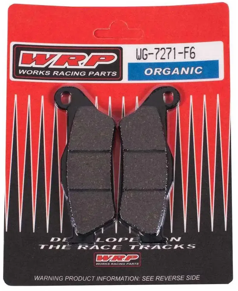 Wrp F6 Off Road Vordere Bremsbeläge - Black - One Size