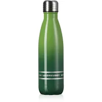 Le Creuset Trinkflasche, Edelstahl, 0.5 L, Bamboo, GREEN
