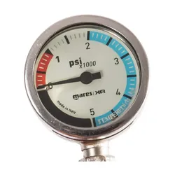 Mares XR Finimeter SPG52 - 5 PSI - 56cm Schlauch