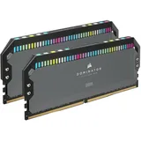 Corsair DOMINATOR PLATINUM RGB 32GB (2x16GB) Bis zu 5600MHz CL36-36-36-76 1.25V AMD EXPO Intel XMP 3.0 Desktop-Arbeitsspeicher – Grau (CMT32GX5M2B5600Z36)