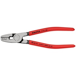 Knipex Aderendhülsenzange Aderendhülsenzange L.180mm 0,5-6,0 (AWG 20-10) mm2 pol.Ku.-Überzug