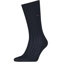 Tommy Hilfiger TH MEN SOCK 1P PREMIUM SILK CASHMERE Socken 39-40 Schwarz/Blau