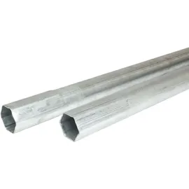 Easymount Steckmast Set Stahl ø 48mm 190cm mit Mastkappe