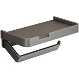 COZERI toilettenpapierhalter ohne bohrenr, mit Feuchttücher Aufbewahrung 17.6x9.5x2cm ohne Bohren und modern für die Badezimmerorganisation