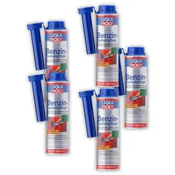 5x 300ml LIQUI MOLY 5108 Additiv Benzin-Systempflege Zusatz Kraftstoff Pflege