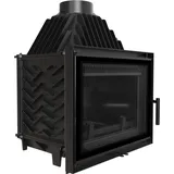 Kratki Kamineinsatz Gusseisen KRATKI ZOSIA DECO 12 kW Ø 200