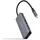 NANOCABLE 10.16.4504, (USB-C, 4 Ports), Dockingstation + USB Hub, Grau,
