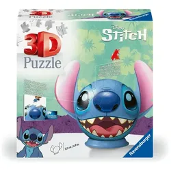 Ravensburger Puzzle - 3D Puzzles - Disney Stitch Puzzle-Ball mit Ohren