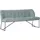 GUTMANN FACTORY Couch Polyester 2-Sitzer Blau
