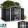 Gardebruk GARDEBRUK® XXL Metall Gerätehaus 5m2 mit Fundament 260x205x180cm