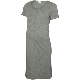 MAMALICIOUS® Nachthemd Grau/Rosa S