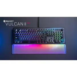 Roccat Vulcan II Max Linear, Schwarz Gaming-Tastatur - Schwarz