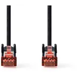 Nedis Cat6-netzwerkkabel - Patchkabel, Cat6 S/FTP - 20.0 m Schwarz