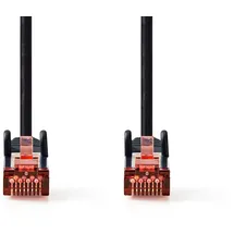 Nedis Cat6-netzwerkkabel - Patchkabel, Cat6 S/FTP - 20.0 m Schwarz