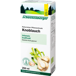 KNOBLAUCH NATURREINER Pflanzentr.Schoenenberger 200 ml