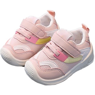 Kleinkindschuhe für Kleinkinder, Jungen, Hallenschuhe, Kleinkinder, Kleinkinder, rutschfeste Funktionsschuhe, Turnschuhe für Mädchen, kleine Kinder, niedliche Cartoon-Schuhe Unter (Pink, 25 Toddler) - 25 EU