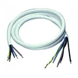 Heitronic Herdanschlussleitung H05 VV-F 5G, 2m, weiß