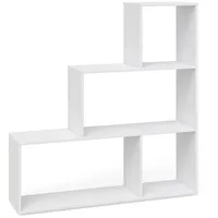 Vicco Treppenregal Bücherregal 116,8 x 29 x 123,2 cm Weiß