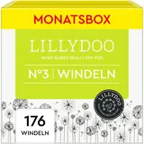 LILLYDOO hautfreundliche Windeln Gr. 3 (6-10 kg), Monatsbox (176 Windeln)