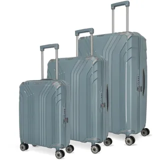 Travelite Elvaa 4-Rollen Trolley M Blaugrau
