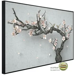 papermoon Infrarotheizung »EcoHeat - Blumen Ast«, Matt-Effekt - bunt