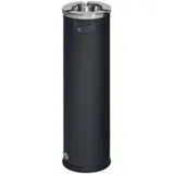 Proregal Robuster Ascher poliertem Aschereinsatz | 0,2 Liter, HxBxT 66x20x20cm | Verzinkter Stahl | Anthrazit | Ascher Aschenbecher
