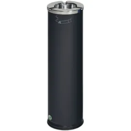 Proregal Robuster Ascher poliertem Aschereinsatz | 0,2 Liter, HxBxT 66x20x20cm | Verzinkter Stahl | Anthrazit | Ascher Aschenbecher