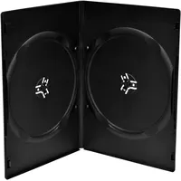 MediaRange DVD-Leerhülle, 7 mm Schwarz - 100 Stück, BOX14-7-100