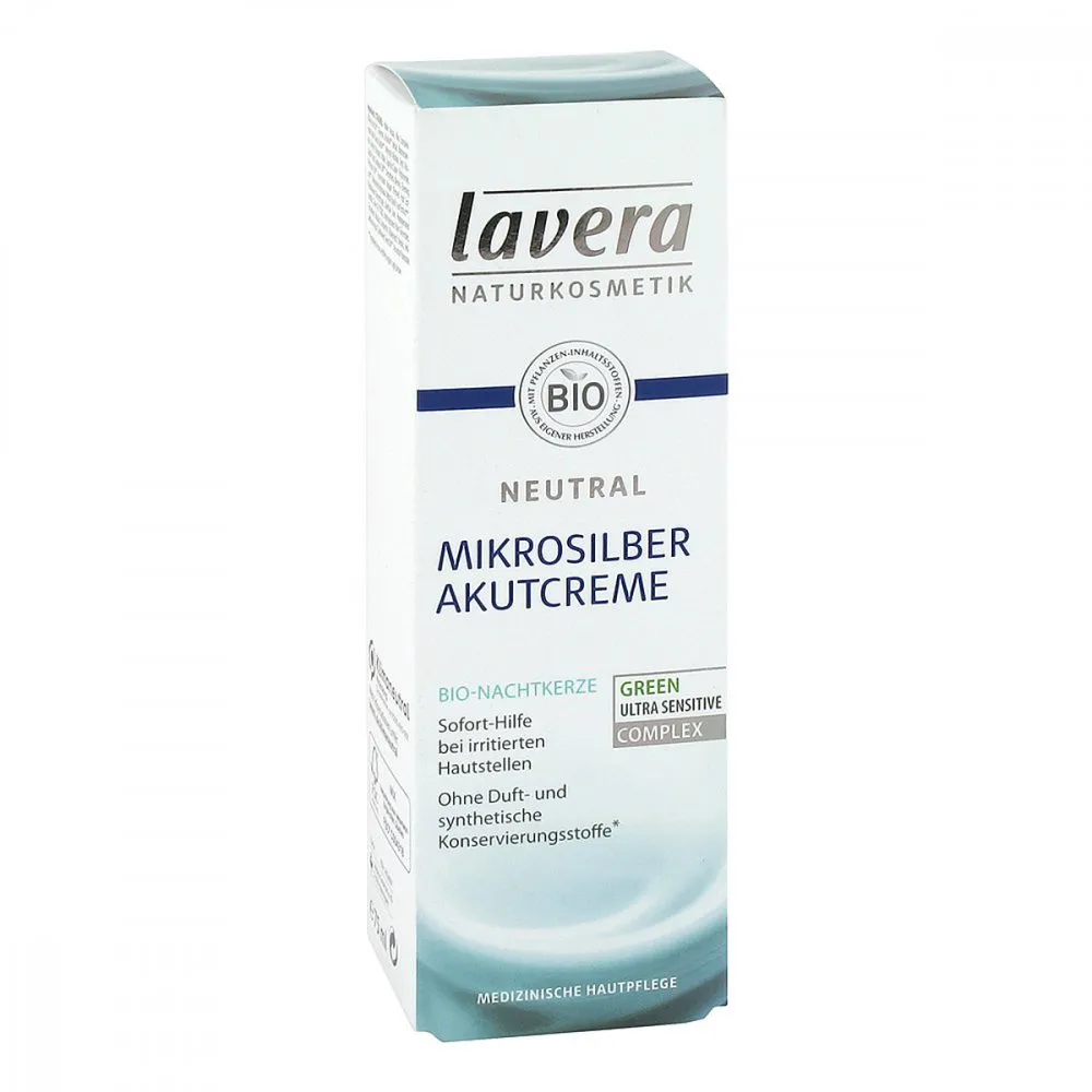 Lavera Neutral Akutcreme mit Mikrosilber