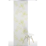LIEDECO Schiebegardine Klettband 60 x 245 cm Grün/Weiß 1 Stk.