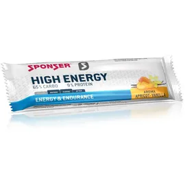 Sponser Unisex High Energy Bar - Apricot-Vanilla (30 x 45g)