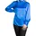 Posh Gear Seidenbluse Satinoseta Blau XXL
