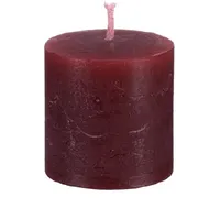 Kopschitz Kerzen Rustic-Kerze 100 x 70 mm bordeaux