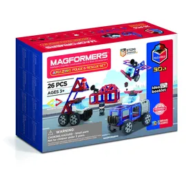 Magformers Amazing Police & Rescue Set