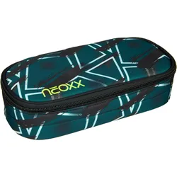 Schreibgeräteetui NEOXX "Schlamperbox, Jump, Flash Yourself", Kinder, blau (flash yourself), Polyester, Schreibgeräteetuis, teilweise aus recyceltem Material
