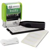 Wedo Stempelset zum Selbst Gestalten 38 x 14 mm Grün
