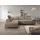 werk2 Ecksofa WERK2 "Focus-L, elektrisch erweiterbare Sitztiefe um ca. 30 cm, L-Form", beige, B:204cm H:82cm T:278cm, 100% Polyester, Sofas, Ecksofa, Komfort nach Maß: Ausziehbare Sitztiefe, verstellbare Kopfteile & Füße