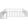 vidaXL Hundezwinger 6,6 m x 5,5 m x 1,1 m Stahl Schwarz